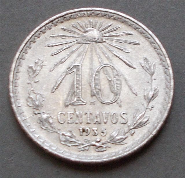 A-Diminutive-Contemporary-Counterfeit---1935-Mexico-10-Centavos
